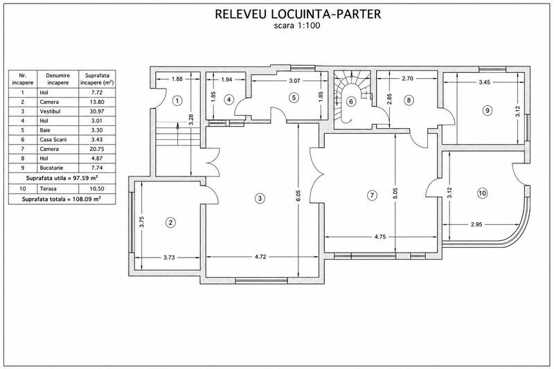 Aviatorilor, Arcul de Triumf, vila interbelica S+P+E+M, 8 camere